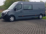 RENAULT MASTER MOVANO 7 OSÓB L3H2 DŁUGI WYSOKI BRYGADÓWKA KLIMATRONIK NAVI