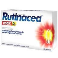 Rutinacea Max D3 odporność witamina D rutyna 60x