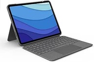 USZKODZONA Klawiatura Logitech COMBO TOUCH IPAD AIR QWERTY 34B229