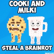 Cooki and Milki | Steal A Brainrot | Roblox