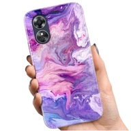 ETUI CASE SILIKONOWE OBUDOWA PLECKI NA TELEFON DO OPPO A17 WZORY