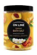 On Line Penivá soľ do kúpeľa Nectarine & Jasmine 1200g