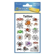 Tetovanie umývateľné pre deti Pavúky 6930