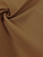 Materiał na sukienkę Jaguar tkanina ubraniowa CIEMNY camel