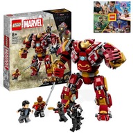 LEGO Avengers Hulkbuster Ruchomy Mech + 4 figurki
