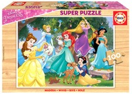 Puzzle Princezné z Disney rozprávok 100 dielikov, značka CLEMENTONI.