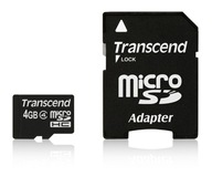 Paměťová karta SDHC Transcend TS4GUSDHC4 4 GB