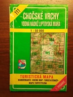 Słowacja Chocske Vrchy Liptovska Mara mapa 1995 r.