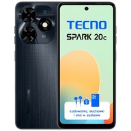 Smartfon TECNO Spark 20C 4/128GB Gravity Black