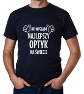 koszulka NAJLEPSZY OPTYK prezent