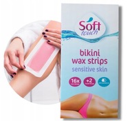 SOFT TOUCH BIKINI WAX WOSK DO DEPILACJI BIKINI I PACH 16 PASKÓW