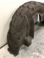 mudguard left rear part VW GOLF VII KOMBI