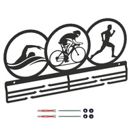 VEŠIAK NA MEDAILY TRIATLON SÚŤAŽ PLÁVANIE BICYKEL BEH OD KRÁSNY REZ