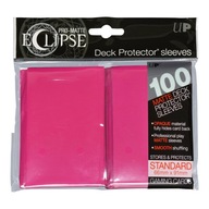 Koszulki Ultra-Pro Matte Eclipse Hot Pink 66x91mm