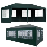 KERTI PAVILON KERESKEDELMI PARTY SÁTOR 3x6 m + 6 OLDALFAL