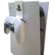 Závesný stojan na Pada PS5 Playstation 5 bielo-čierny