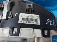 dials clock PEUGEOT 208 9801904580