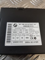 module control unit CAS 3 9147227 BMW E60 LIFT