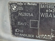 trunk door boot rear rear part BMW E90 354/7 TITANSILBER