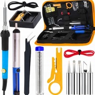 FORRASZTÓPÁKA KÉSZLET PRECÍZIÓS FORRASZTÓPÁKA 60W + KOFFER ELSZÍVÓ ÁLLVÁNY SZETT