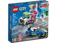 LEGO City 60314 Policja z furgonetką z lodami