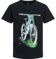 T-shirt chłopięcy Koszulka dziecięca 110 Bawełna MTB Bmx Rower Czarny Endo