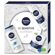 Zestaw Kosmetyków dla Mężczyzn NIVEA Men Sensitive 3 elementy na prezent