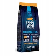 PRIMAL SPIRIT Wild Waters - miękka karma dla psa ryba 12 kg