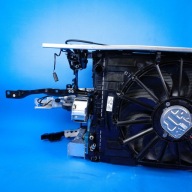 support panel for radiators radiator fans komplet BMW 5 G30 G31 530ix 252KM 59km
