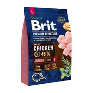 Brit Premium By Nature Junior Large Kurczak 3kg