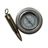 SOLIDNY KOMPAS + KRZESIWO WIECZNA ZAPAŁKA NABÓJ AK-47