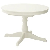 IKEA INGATORP Rozkladací stôl biely 110/155 cm