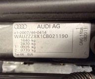 AUDI A1 8X 1 and S-LINE trunk door boot rear part 3D + light left right LZ7S