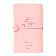 Pusheen - Cestovný zápisník B6 (Ružový)