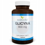 Medverita Glycín L-glycín aminokyselina 800 mg 100 kapsúl