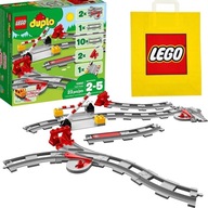 LEGO DUPLO 10882 Tory Kolejowe Kolejka do Pociągu 10874