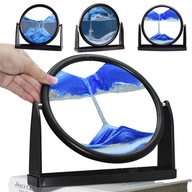 Pohyblivé sklo s pieskom v pohyblivom 3D ráme