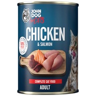 John Dog for Cats Jane Cat kurczak i łosoś 400g