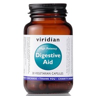 Digestive Aid Tráviace enzýmy 30 kaps Viridian