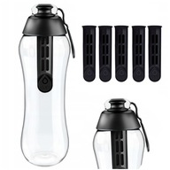 Filtračná fľaša Dafi Soft 0,7 l čierna + Filtračné vložky Dafi čierne 3 ks