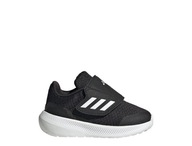 Buty dziecięce sportowe na rzep czarne adidas RUNFALCON 3.0 AC I HP5863 27