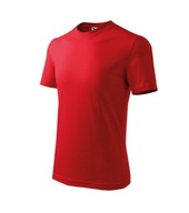 Pohodlné detské tričko CLASSIC 146 cm/10 rokov Červená Bavlna
