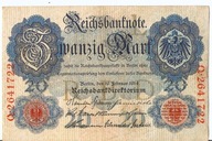 20 Marek 1914 Wilhelm II - ( złota marka)