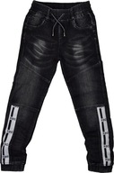 EXTREME BLACK JOGGERS Jeans 140cm STRETCH