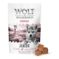 Maškrty Wolf of Wilderness Wild Bites JUNIOR teľacie 180 g