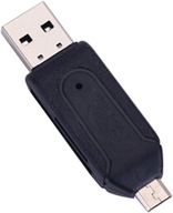 2 w 1 USB OTG czytnik kart uniwersalny czytnik