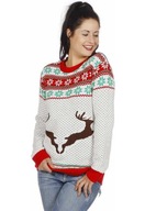 Sweter Świąteczny Przebranie Święta Renifer XL