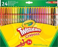 CRAYOLA Ceruzky na vyfarbovanie Twistables - rôzne k