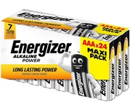 24x ENERGIZER Alkaline Power Bateria alkaliczna AAA LR03 1,5V