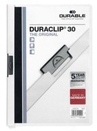 DURACLIP Original 30, skoroszyt zaciskowy A4, 1-30